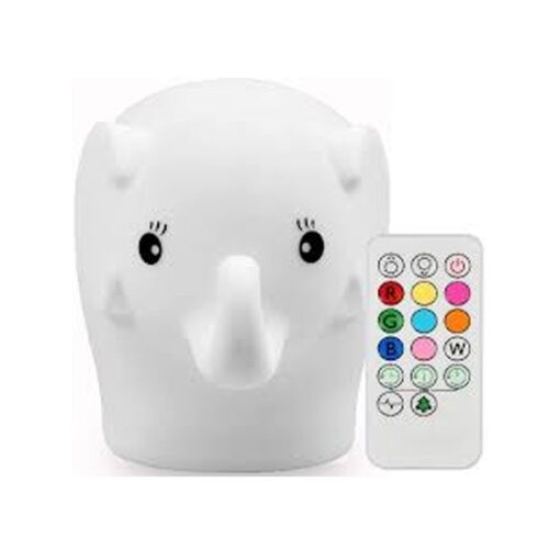 Siliconen nachtlampje olifant