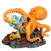 Smurfen onderwater octopus