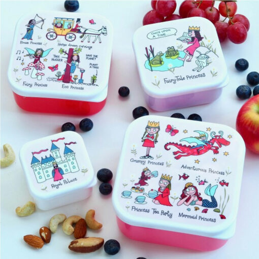Snack Boxes prinses 4pcs