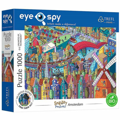 Sneaky peaker puzzel Amsterdam
