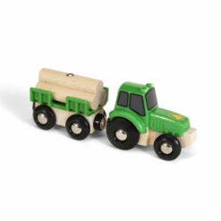 Tractor met lading