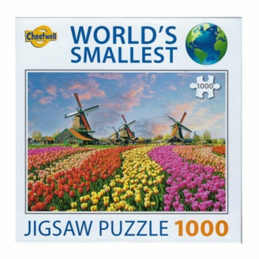 World smallest puzzle Dutch windmills 1000pcs