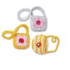 3 tasjes handmade