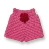 Just dutch roze overall met bloem