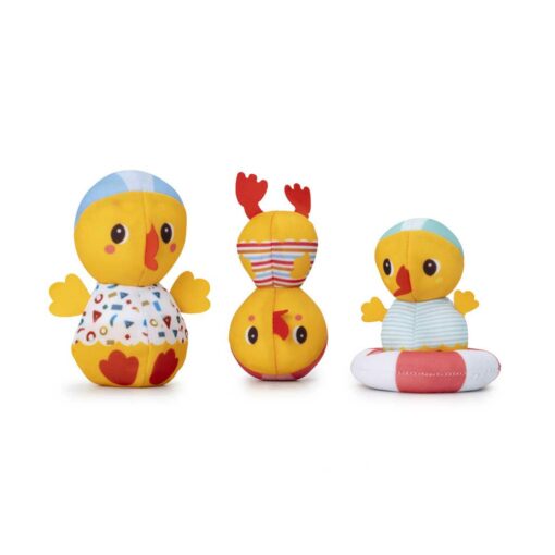 Lilliputiens 3 badeendjes leren zwemmen