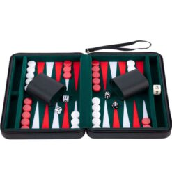 Backgammon in reis etui
