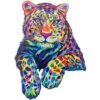 Puzzel mysterious tiger 98 pcs