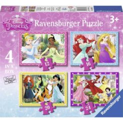 Ravensburger Disney Princess puzzel 12-16-20-24 stukjes