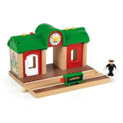 treinstation met geluidsopname functie