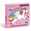 Unicorn Dreams Color Magic Bath Book