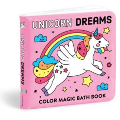 Unicorn Dreams Color Magic Bath Book