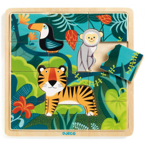 Puzzel Puzzlo Jungle 15pcs