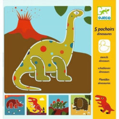 sjablonen dinosaurus