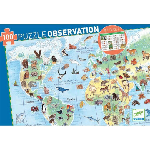 Dieren van de wereld 100pcs