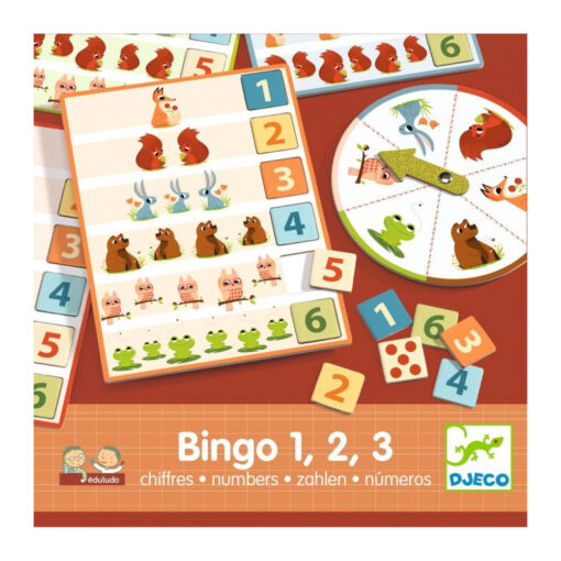 Djeco Bingo 1 2 3