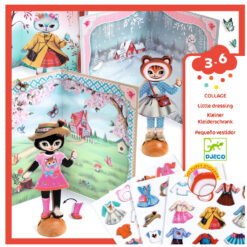 Djeco collage kleine kleding kast