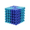 Magneet balletjes 216 stuks 5mm lichtblauw en blauw