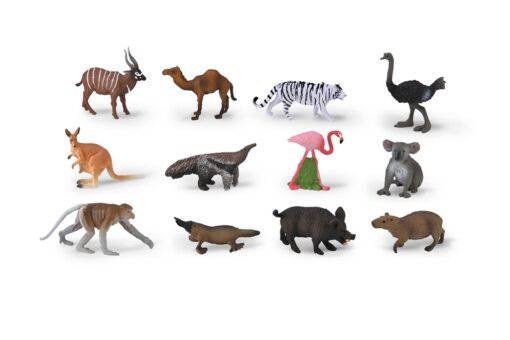 collecta set 12 afrikaanse wilde dieren