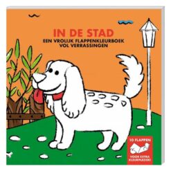 Flappenkleurboek - In de stad