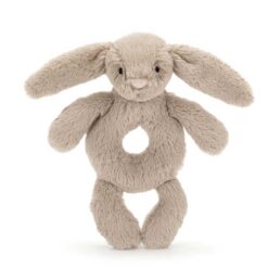 Jellycat Bashful Beige Bunny Ring Rattle