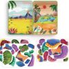 Mudpuppy Dino mix-up Magnetic build it