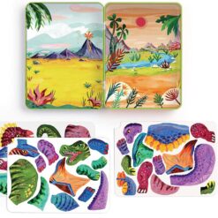 Mudpuppy Dino mix-up Magnetic build it