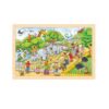 Puzzel - Op Bezoek In De Zoo