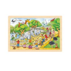 Puzzel - Op Bezoek In De Zoo