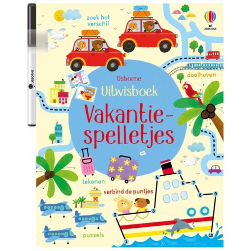 Uitwisboek - Vakantiespelletjes