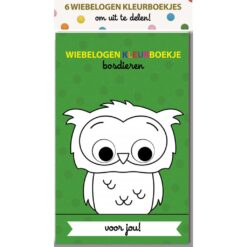 Wiebelogen Kleurboekjes - Bosdieren