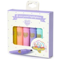Djeco 6 mini markers pastel