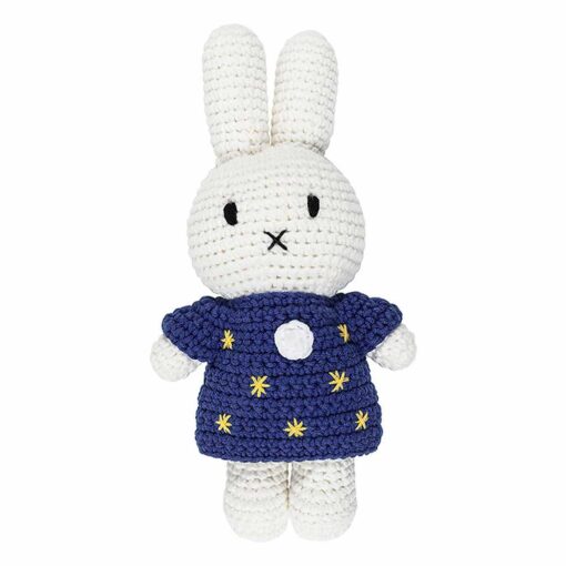 Gehaakte Nijntje met haar Starry night jurk