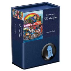Houten Puzzel Amsterdam 750 jaar 50pcs
