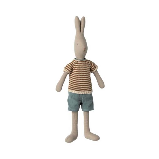 Maileg konijn met shirt en shorts