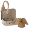 Maileg Little sister fairy clothes in suitcase
