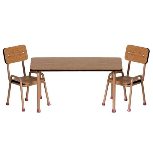 Maileg Tafel en stoelen set muis
