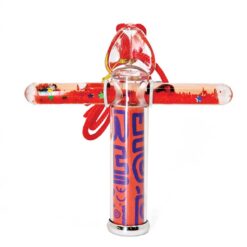 Mini Liquid caleidoscope rood