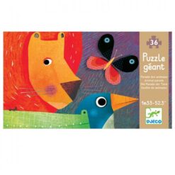 Puzzel de parade van de dieren