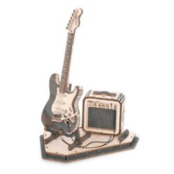 Robotime Houten Puzzel 3D Electric Guitar