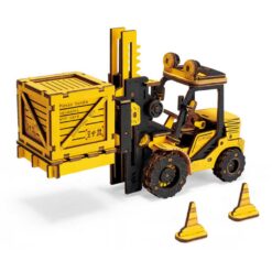 Robotime Houten Puzzel 3D Vorkheftruk