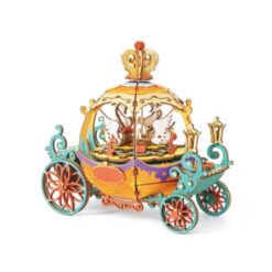 Robotime Muziekdoos Hout DIY 3D Puzzel Pumpkin Carriage