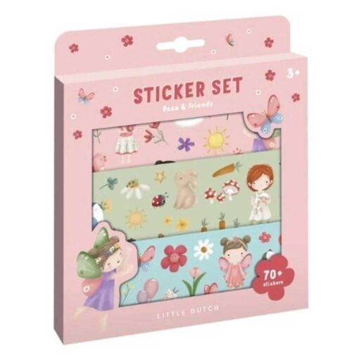 Stickerset Rosa and friends