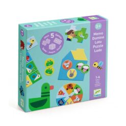 Djeco Op de boerderij 5 spellen