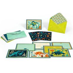 Djeco verjaardagsuitnodigingen cric croc dino rock