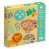 Djeco wilde dieren 5 spellen