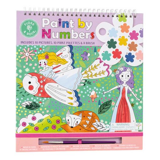 Floss & Rock Paint by Numbers Fairy