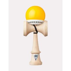 Krom Kendama met grip geel