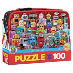 Lunchbox puzzle robot 100pcs