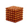 Magneet balletjes 216 stuks 5mm oranje