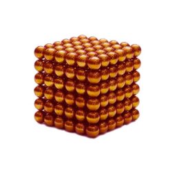 Magneet balletjes 216 stuks 5mm oranje